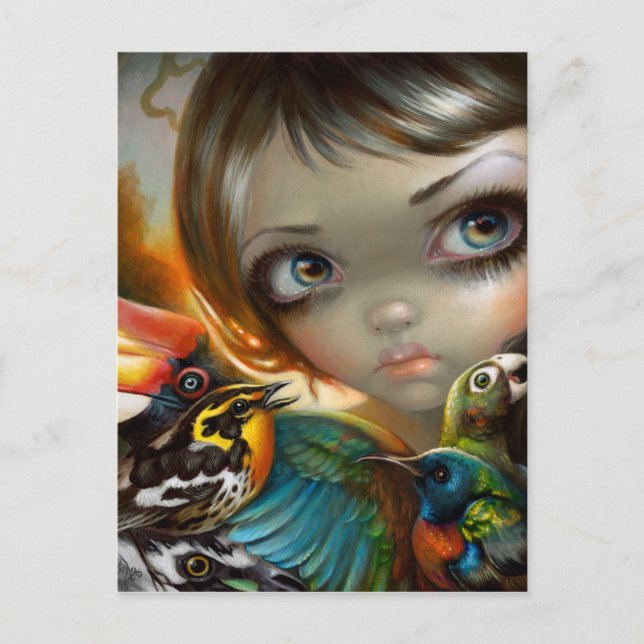 Postal "Birdsong 2" (Anverso)