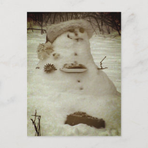 Postal Birdy the Snowman