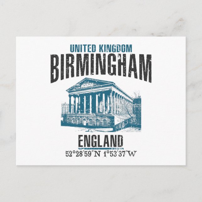 Postal Birmingham (Anverso)