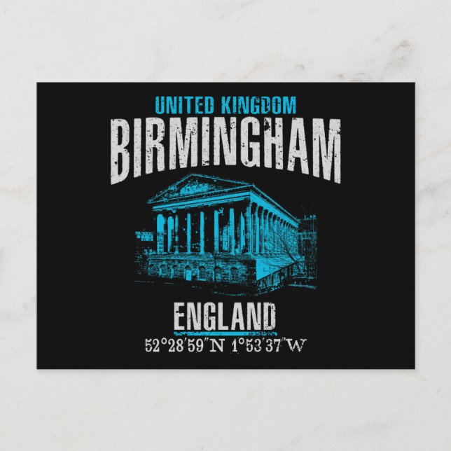 Postal Birmingham (Anverso)