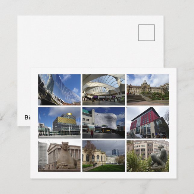 Postal Birmingham (Anverso / Reverso)