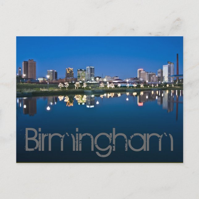Postal Birmingham, Alabama, Estados Unidos (Anverso)