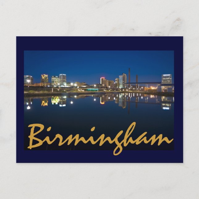 Postal Birmingham, Alabama, Estados Unidos (Anverso)