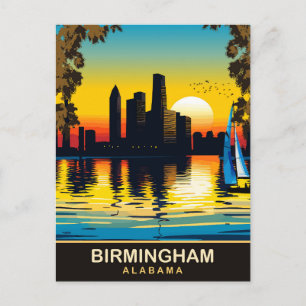 Postal Birmingham Alabama, Viajes
