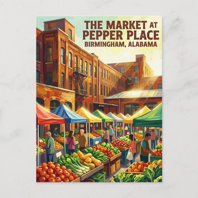 Postal Birmingham EE. UU. (Anverso)