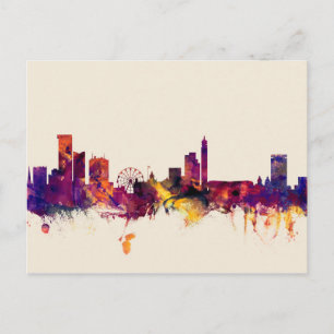 Postal Birmingham England Skyline