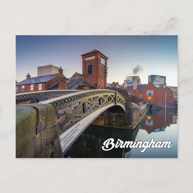 Postal Birmingham, Inglaterra (Anverso)