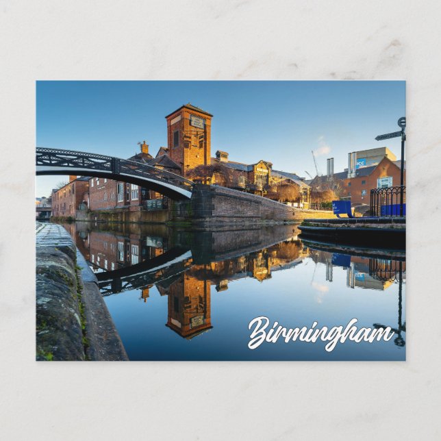 Postal Birmingham, Inglaterra (Anverso)