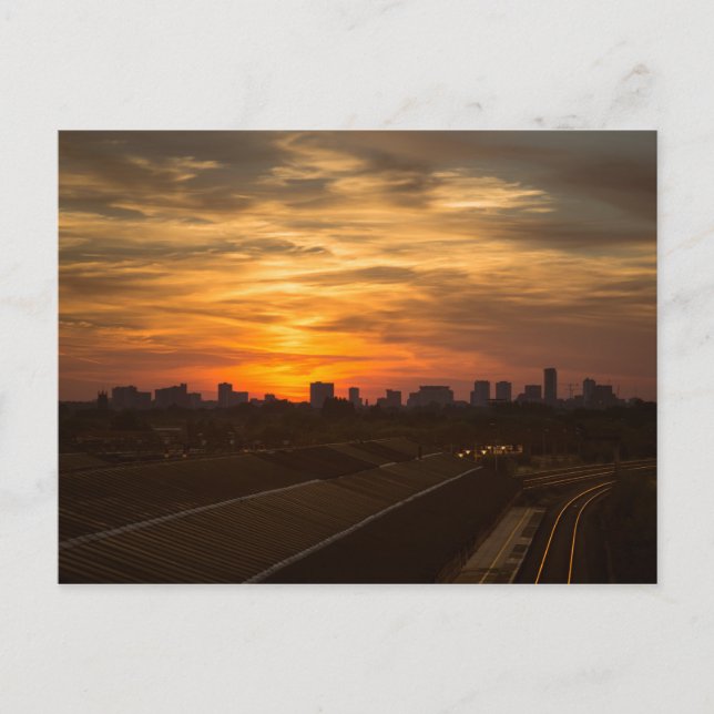 Postal Birmingham Sunset (Anverso)