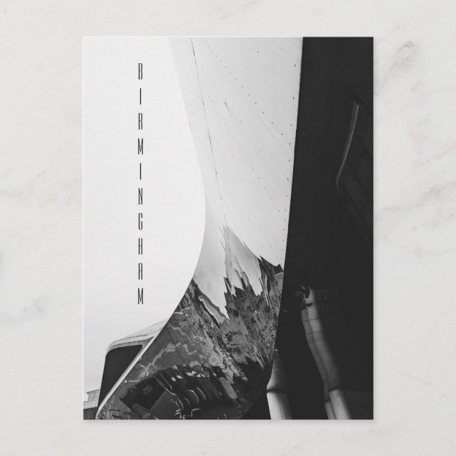 Postal Birmingham UK Postcard England Urban West Midlands (Anverso)