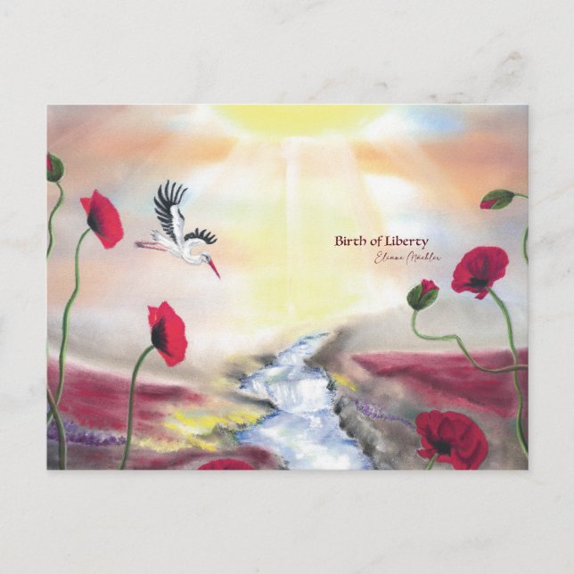 Postal Birth of Liberty (Anverso)