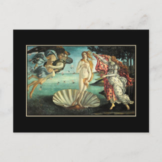 Postal Birth Venus Botticelli