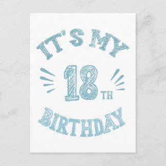 Postal birthday 18