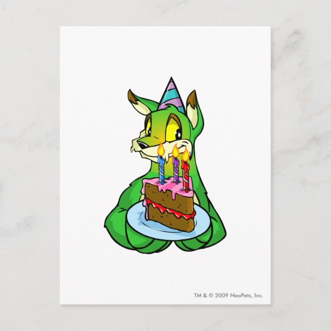 Postal Birthday Lupe (Anverso)