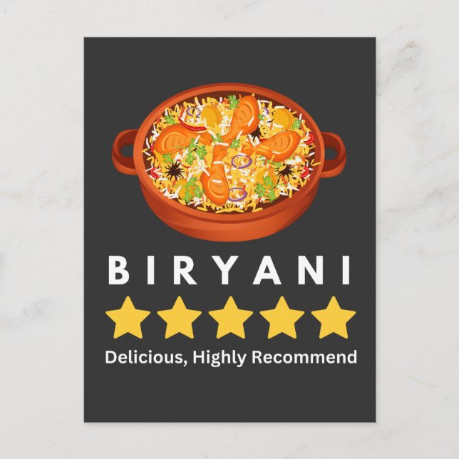Postal biryani lover T-Shirt (Anverso)