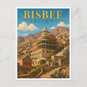 Postal Bisbee Arizona Copper Queen GeoSaga