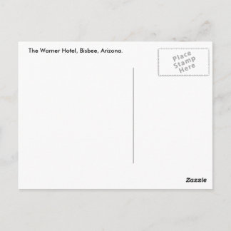 Postal Bisbee Postcard