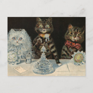 Postal Biscuits culinarios de Mellin, de Louis Wain