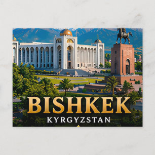 Postal Bishkek Kirguistán Puerta de Montaña 🏔️