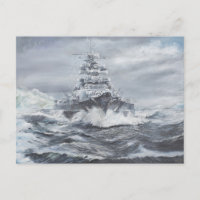 Bismarck frente a la costa de Groenlandia 1900 hor