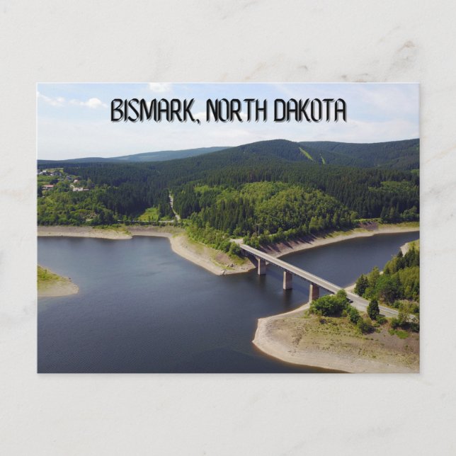 Postal Bismark Dakota del Norte (Anverso)