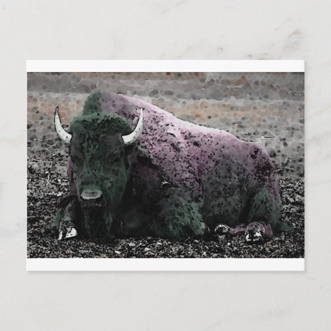 Postal Bison (Anverso)