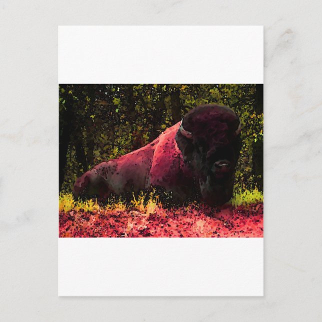 Postal Bison (Anverso)