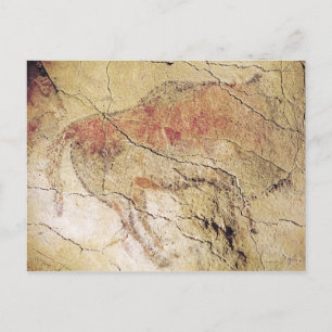 Postal Bison de las cuevas de Altamira, c.15000 a.C.