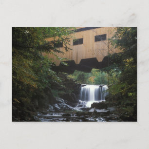 Postal Bissell Covered Bridge Mill Brook