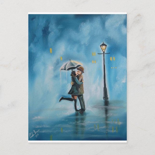 POSTAL BISSING COUPLE UMBRELLA (Anverso)