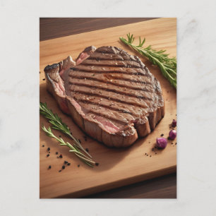 Postal Bistec Ribeye a la Parrilla con Romero