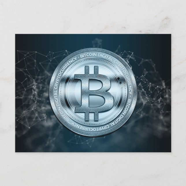 Postal Bitcoin de Guay (Anverso)