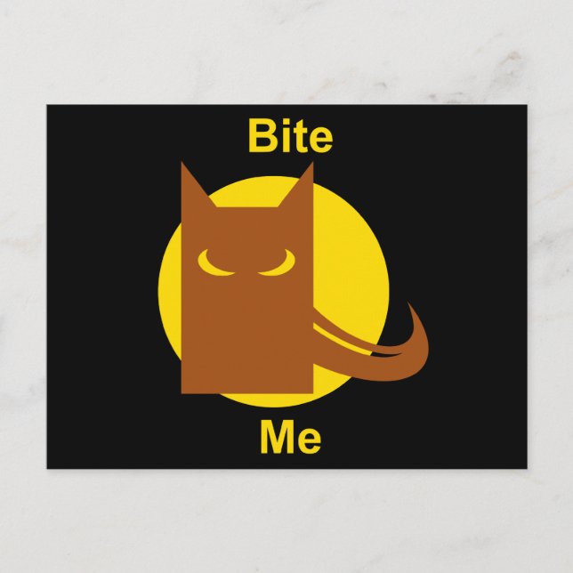 Postal Bite Me (Anverso)