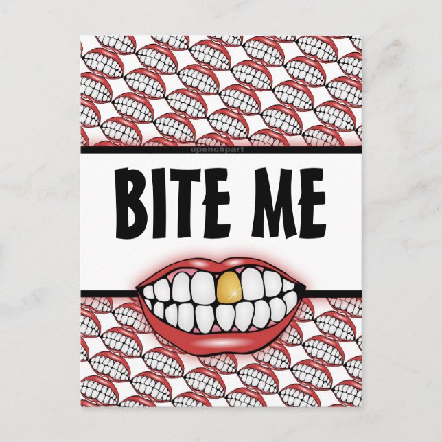 Postal Bite Me (Anverso)
