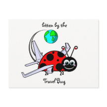 Bitten By The Travel Bug - Avión Ladybug