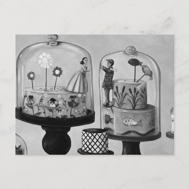 Postal Bitterdulce B/W (Anverso)