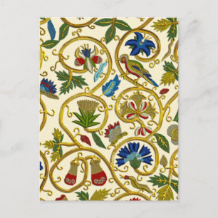 Postal Bizardos isabelinos - imitación de oro