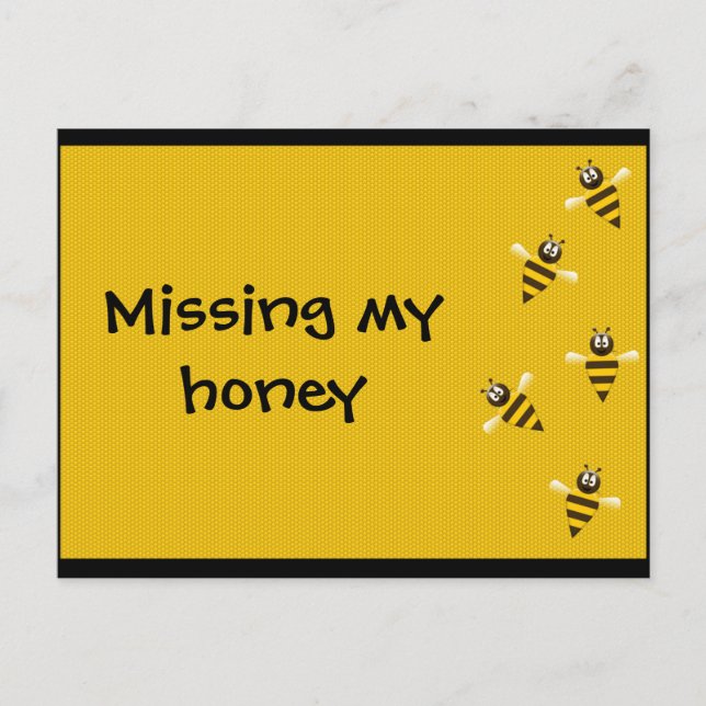 Postal Bizzy Bees (Anverso)