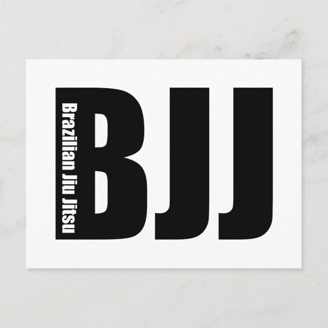 Postal BJJ - Jiu Jitsu brasileño (Anverso)