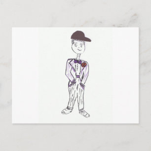 Postal Black Baseball Cap Groom