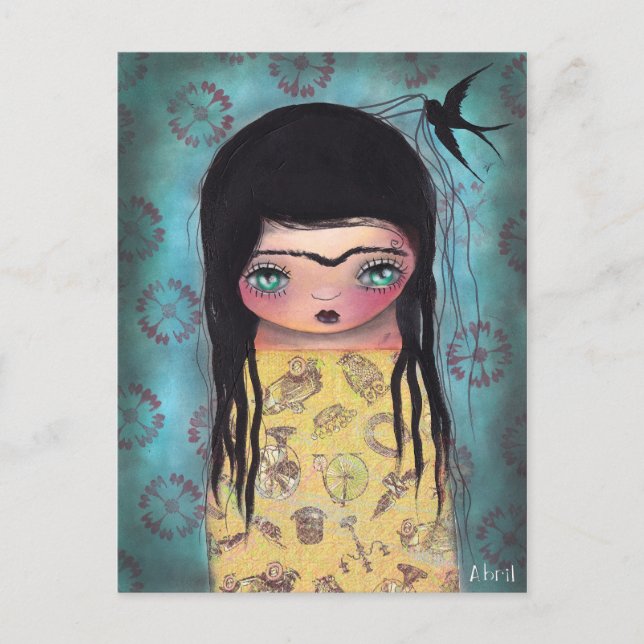 Postal Black Bird (Anverso)