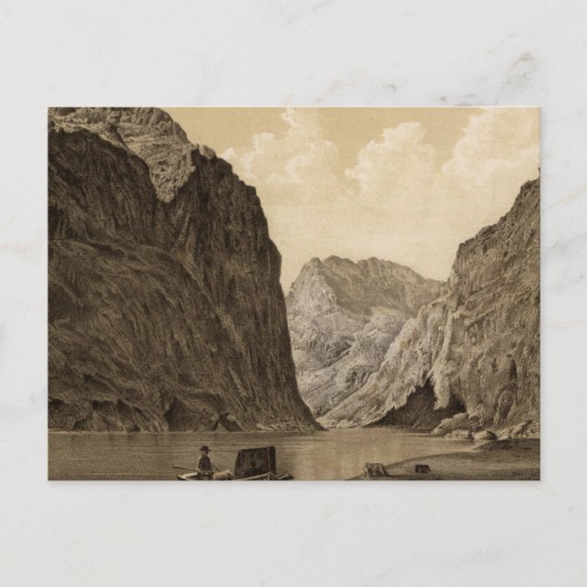 Postal Black Canon, Río Colorado 2 (Anverso)