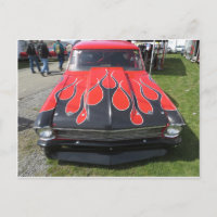 Black Flames Hot Rod