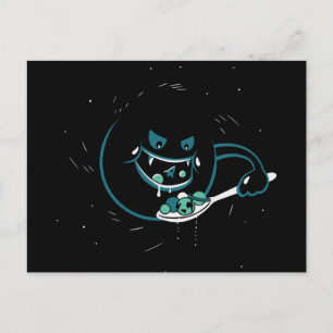 Postal Black Hole Devours