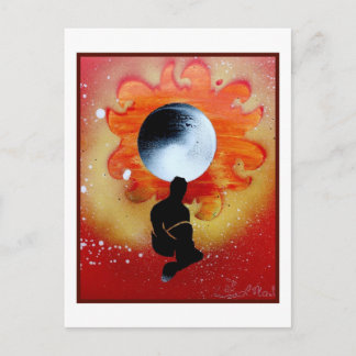 Postal Black Hole Sun detrás de Shadow Man