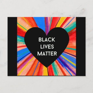 postal BLACK LIVES MATTER