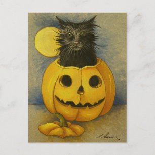 Postal Black Magic Kitty 4919
