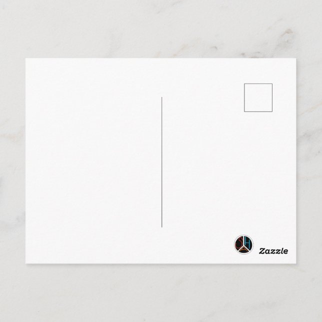 Postal Black ski & winter designs  (Reverso)