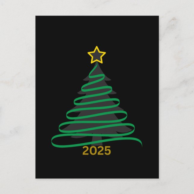 Postal Black Tree (Anverso)