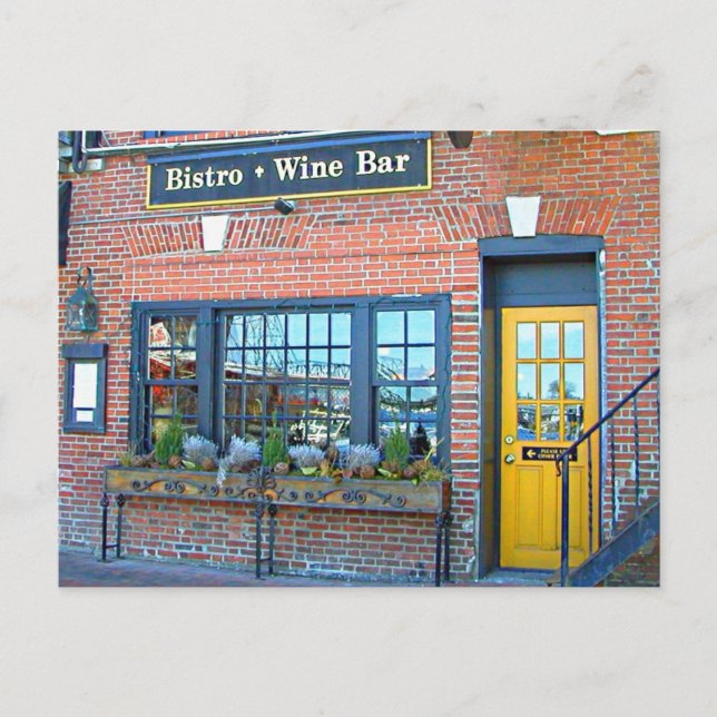 Postal Black Trumpet Bistro & Wine Bar (Anverso)